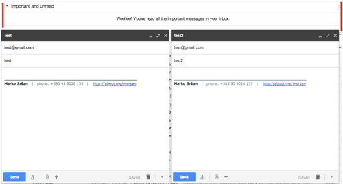 New Gmail Compose